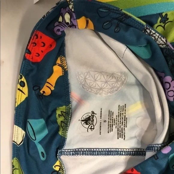 Disney 25th ANNIVERSARY FOOD &‎ WINE CELEBRATION LEGGING SIZE SMALL - Picture 8 of 12